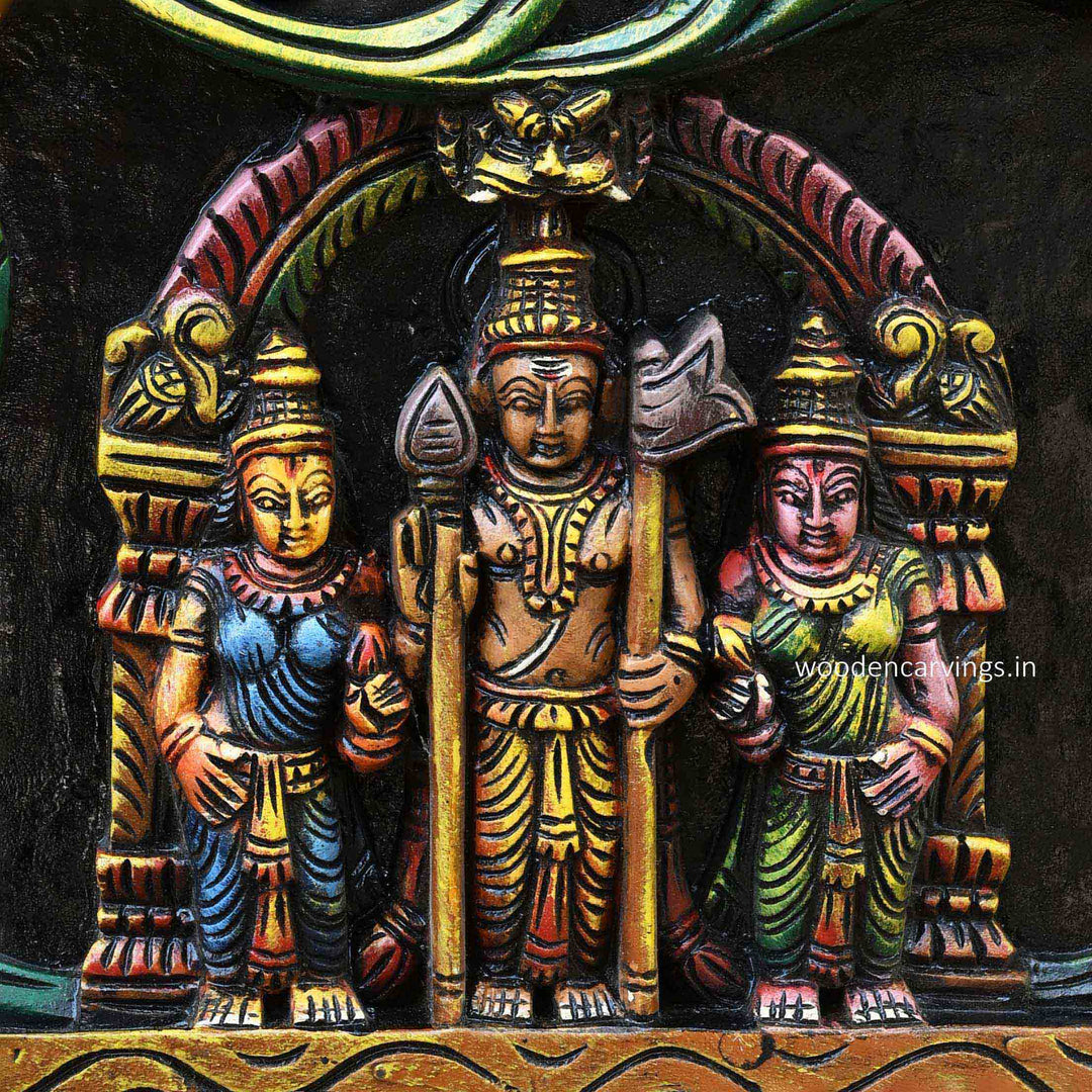 Lord aarupadai Murugan Wall Hanging Panel 84"