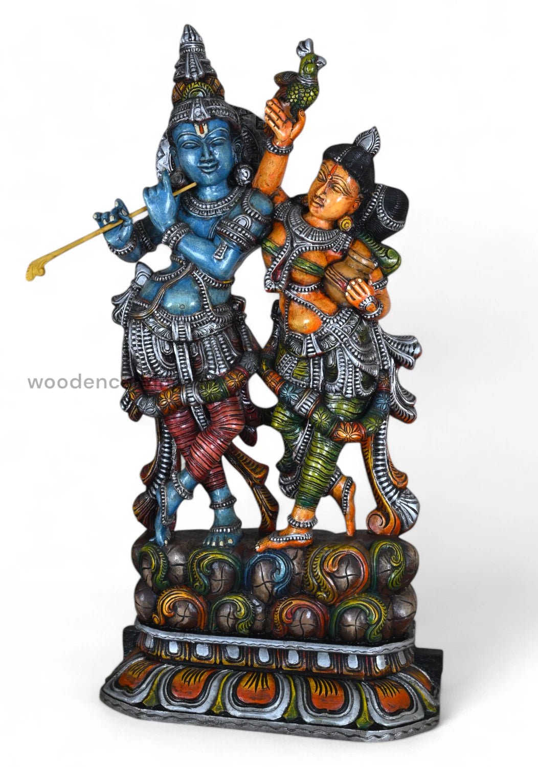 Eternal Radha Krishna Multicoloured Masterpiece WC4313 (6)