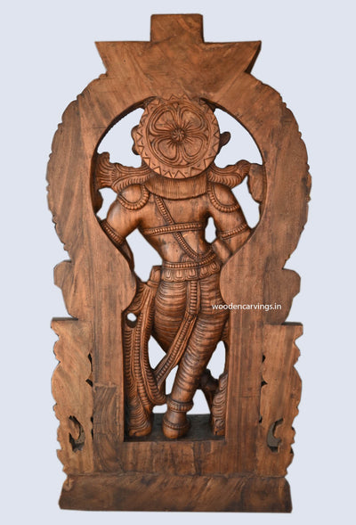 Masterpiece of Elegant Lord Govindh Krishna Standing Art 72"