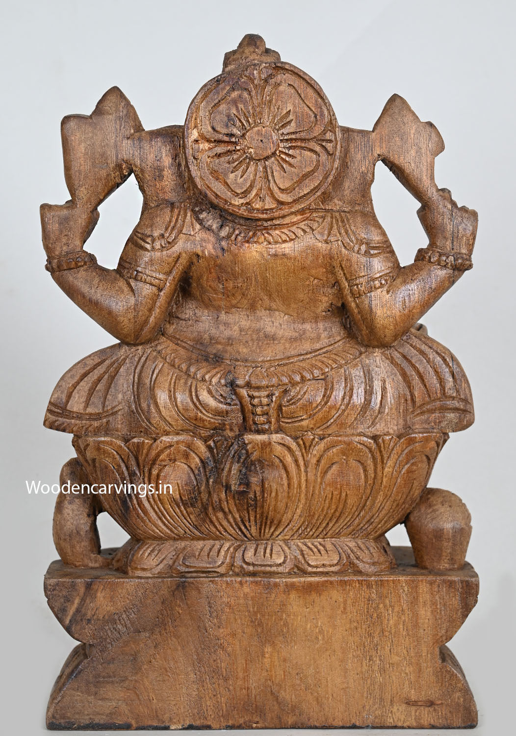 Lotus Light Weight Ganapathy Sculpture 12"