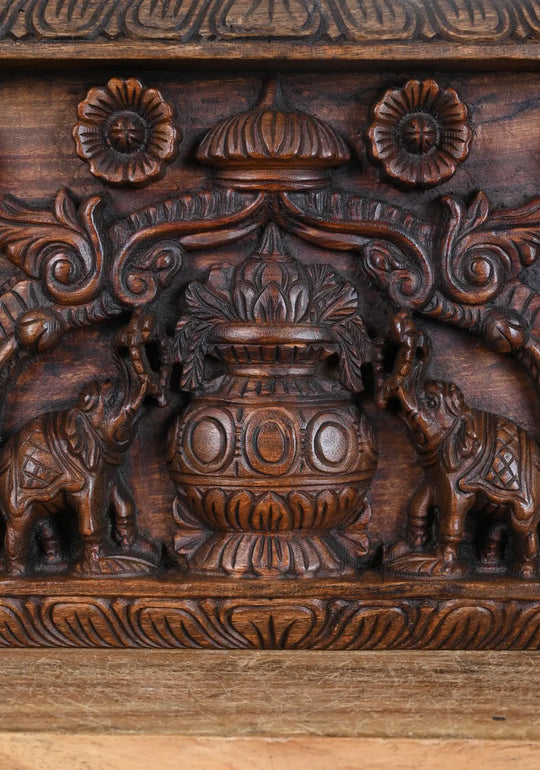 Wooden kalasam