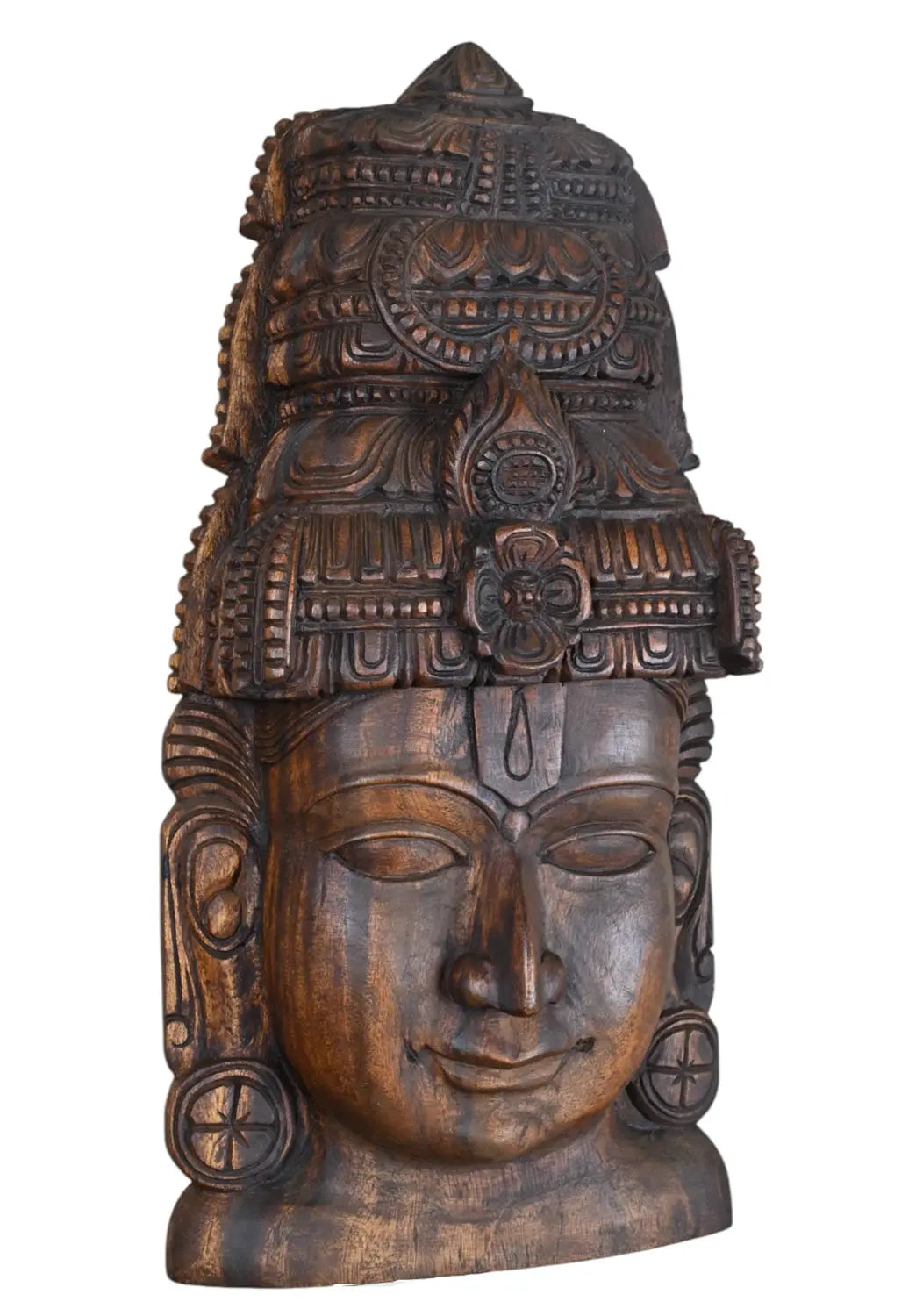 Wooden Vishnu Mask (1)