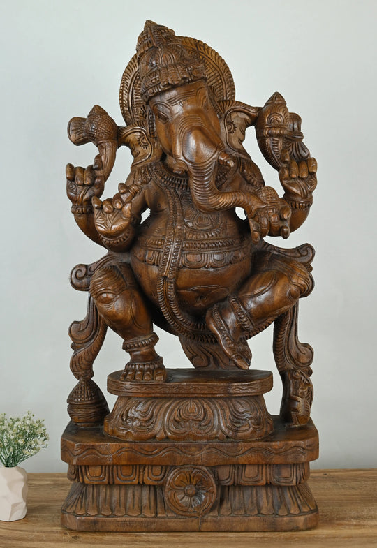 Lord Ganesha in Dancing Form 24"