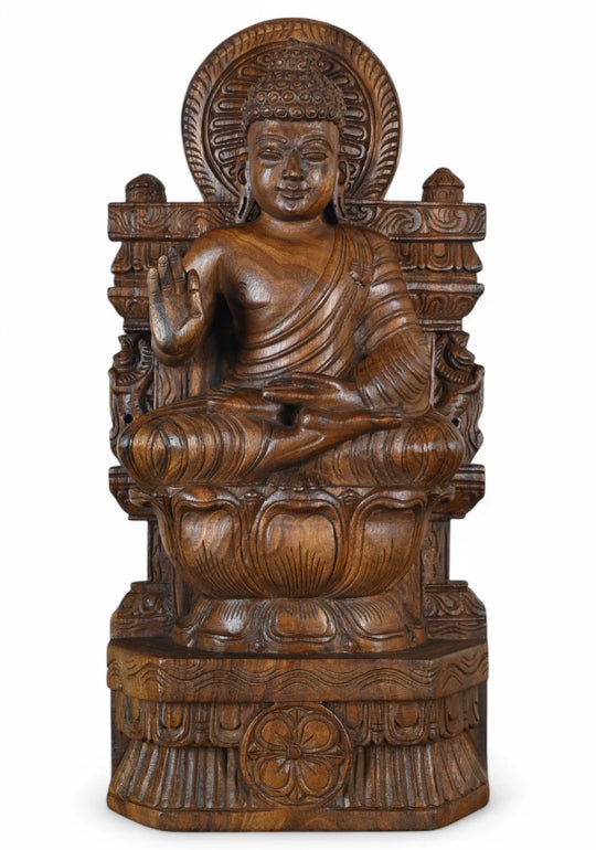 Wooden Buddha Statue_1