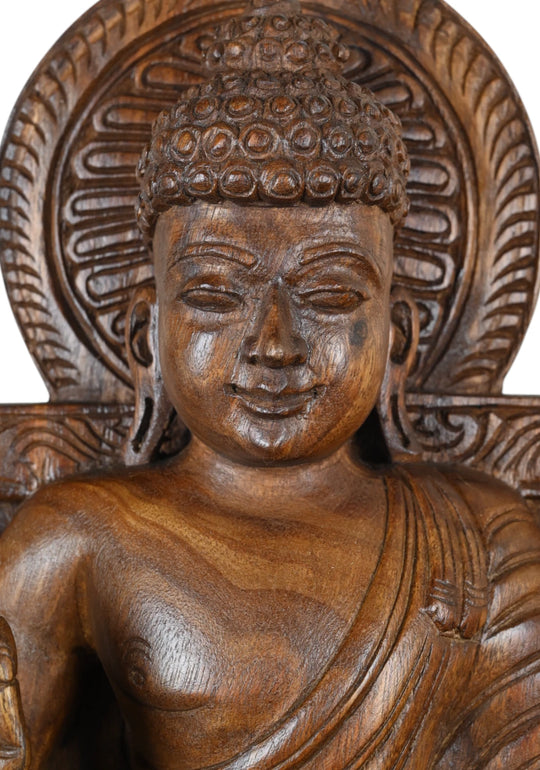 Abhay Mudra Pose Buddha Statue 24"