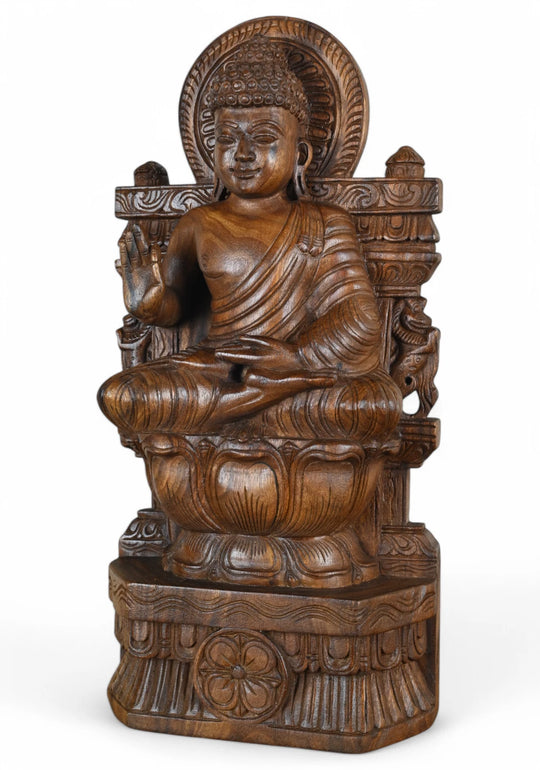 Abhay Mudra Pose Buddha Statue 24"