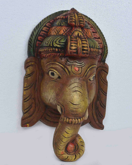 Lord Ganesh Auspicious Head Wall Mount